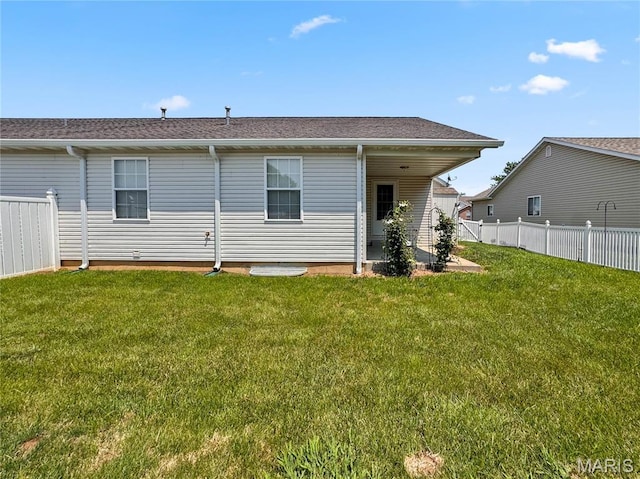 737 Marney Ln, Waterloo, IL 62298 - rear view of house featuring a patio area