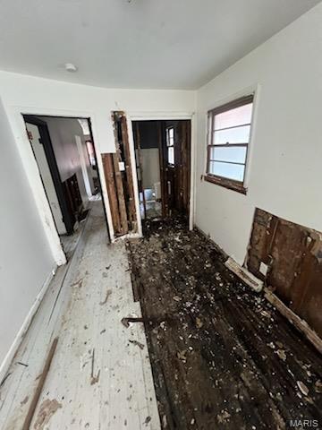 5920 Lalite Ave, Saint Louis, MO 63136 - hall with wood finished floors