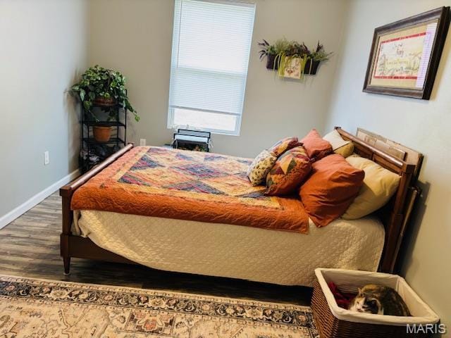 9 Mcleod St Unit A, Cuba, MO 65453 - bedroom with wood finished floors and baseboards