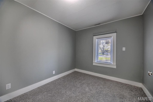 450 Michigan, Lebanon, MO 65536 - carpeted spare room featuring baseboards and crown molding