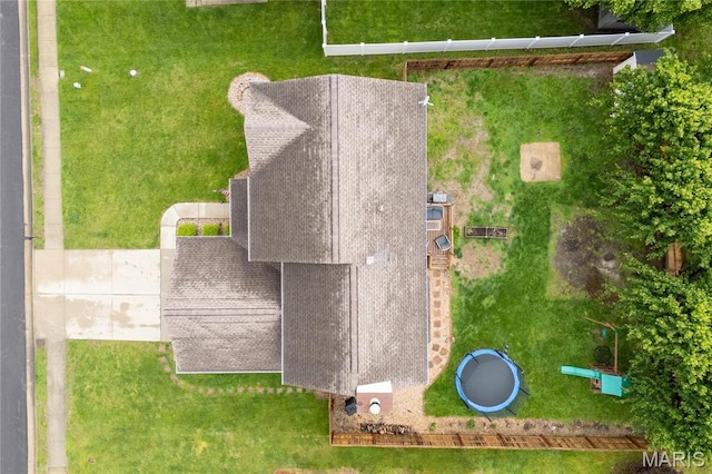 view of subject property