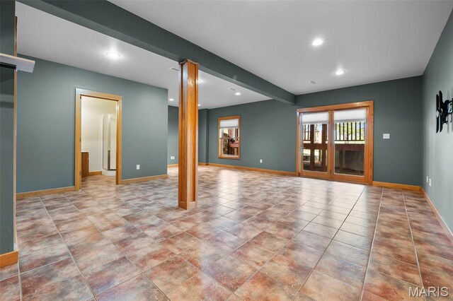 3333 State Highway 177, Cape Girardeau, MO 63701 - below grade area with recessed lighting and baseboards