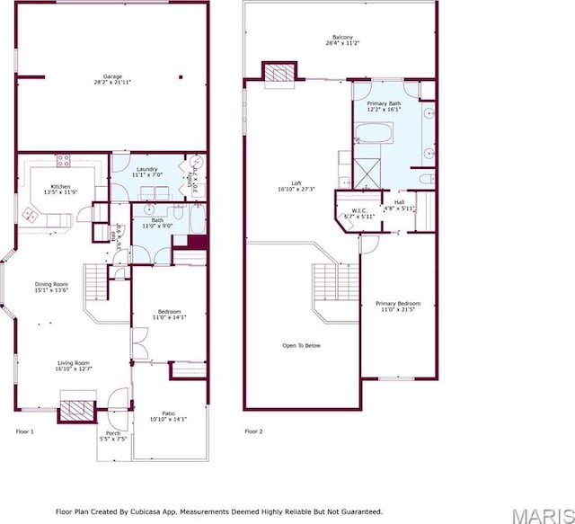 228 Hemingway Ln Unit F, Weldon Spring, MO 63304 - view of floor plan / room layout