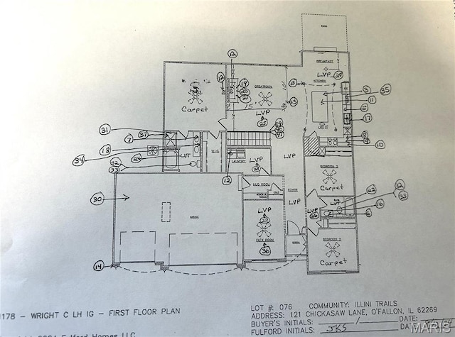 floor plan / room layout