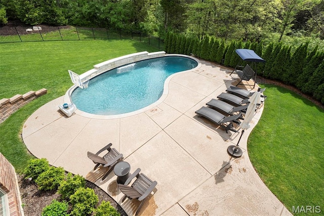 13750 Stonemont Ct, Town And Country, MO 63131 - view of pool featuring a patio area