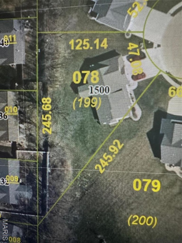 1500 Sagaponak Ln, Troy, IL 62294 - aerial overview of property's location