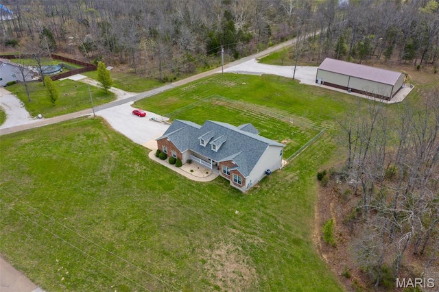 view of subject property