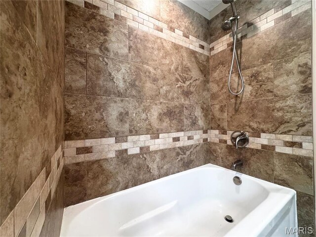 18410 Charity Dr, Dixon, MO 65459 - bathroom featuring washtub / shower combination