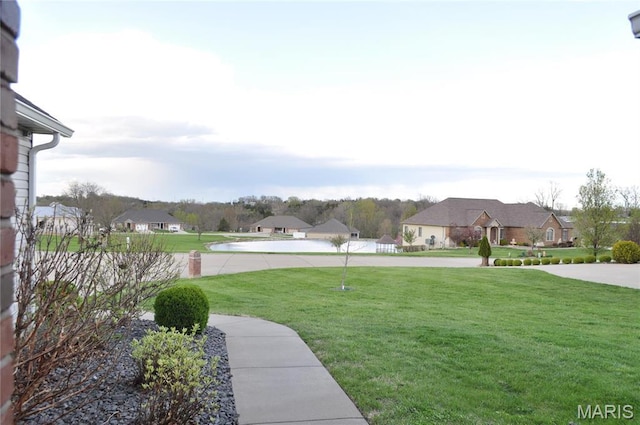 869 Destiny Dr, Villa Ridge, MO 63089 - view of grassy yard with a residential view