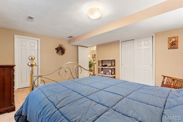 1029 Stonybrook Dr, Ofallon, IL 62269 - bedroom featuring carpet floors and a closet