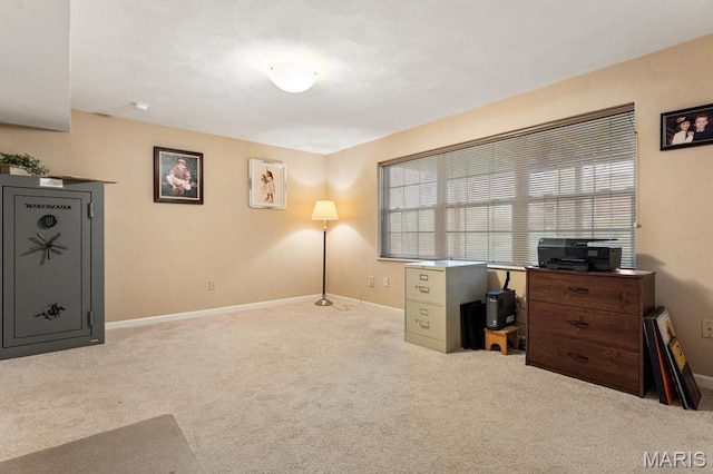 1029 Stonybrook Dr, Ofallon, IL 62269 - carpeted office featuring baseboards