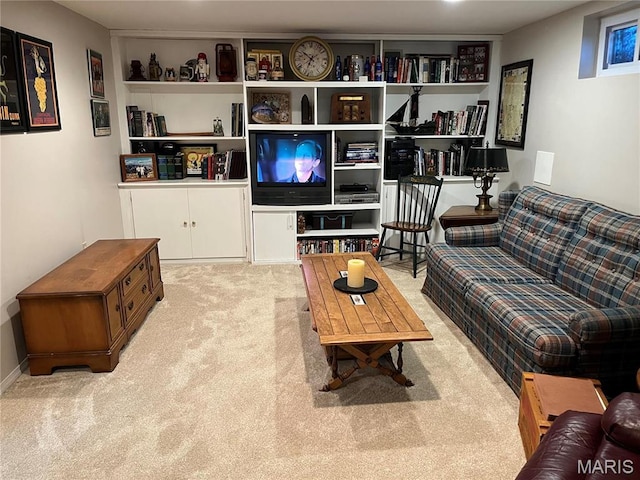 1843 Manor Hill Rd, Saint Louis, MO 63131 - view of carpeted living room