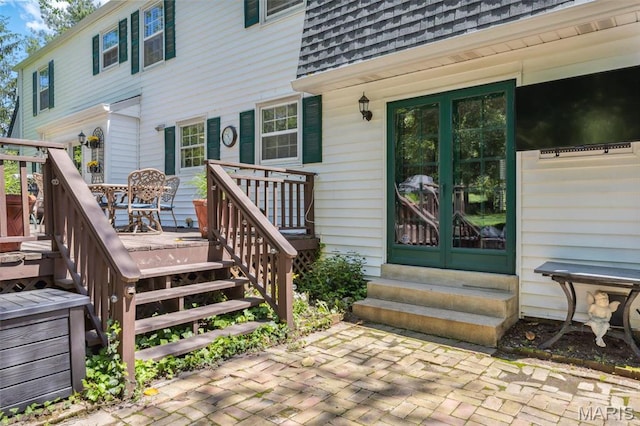 1843 Manor Hill Rd, Saint Louis, MO 63131 - wooden terrace featuring entry steps