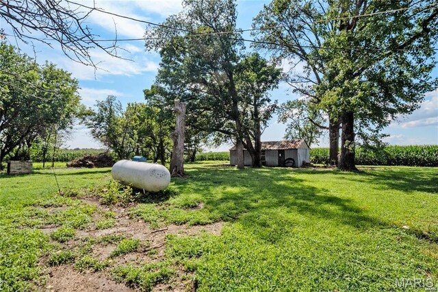9506 B Rd, Valmeyer, IL 62295 - view of grassy yard