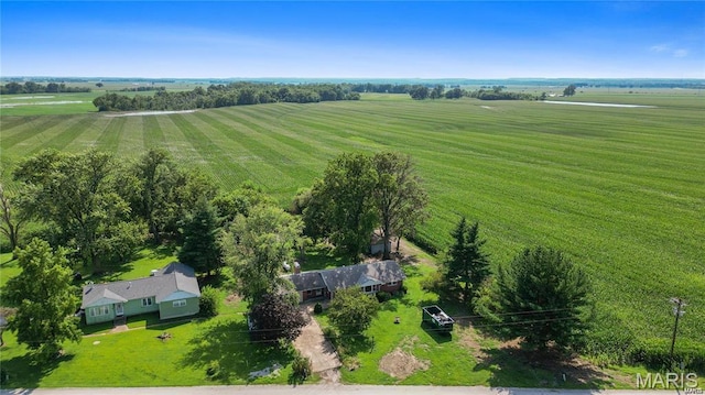 9506 B Rd, Valmeyer, IL 62295 - view of rural area with abundant farmland