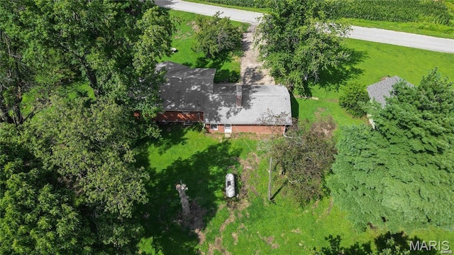 9506 B Rd, Valmeyer, IL 62295 - aerial view of property and surrounding area