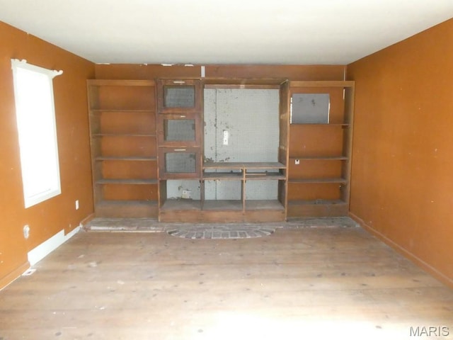 309 Talmadge St, Witt, IL 62094 - empty room with baseboards and wood finished floors