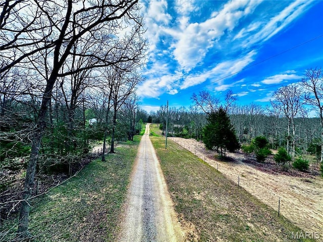 127 Kehner Rd, Steelville, MO 65565 - view of street featuring a forest view
