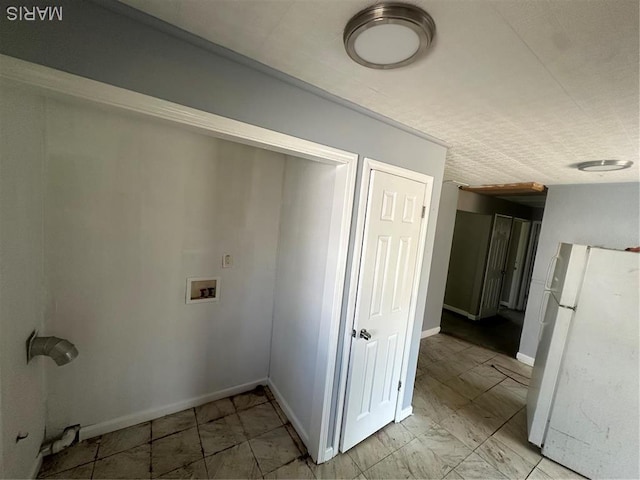 11947 Bridgevale Ave, Saint Louis, MO 63138 - laundry room with baseboards and washer hookup