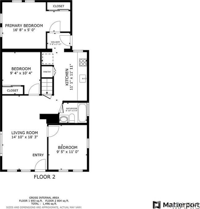 6211 Idaho Ave, Saint Louis, MO 63111 - property floor plan