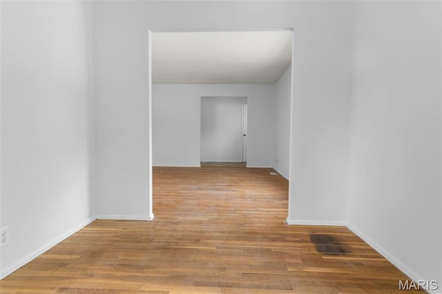 1455 Burnside Ct, Florissant, MO 63031 - unfurnished room with wood finished floors and baseboards