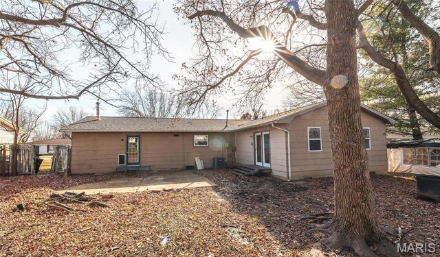 11 Saint Ann Ave, St James, MO 65559 - rear view of property featuring a patio and entry steps