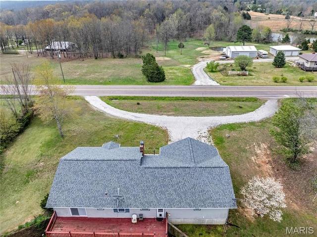 view of subject property