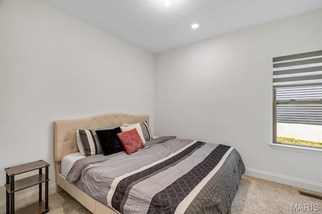 536 Edison Way, Wentzville, MO 63385 - carpeted bedroom featuring baseboards and recessed lighting