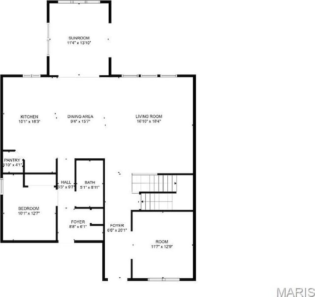 536 Edison Way, Wentzville, MO 63385 - floor plan / room layout