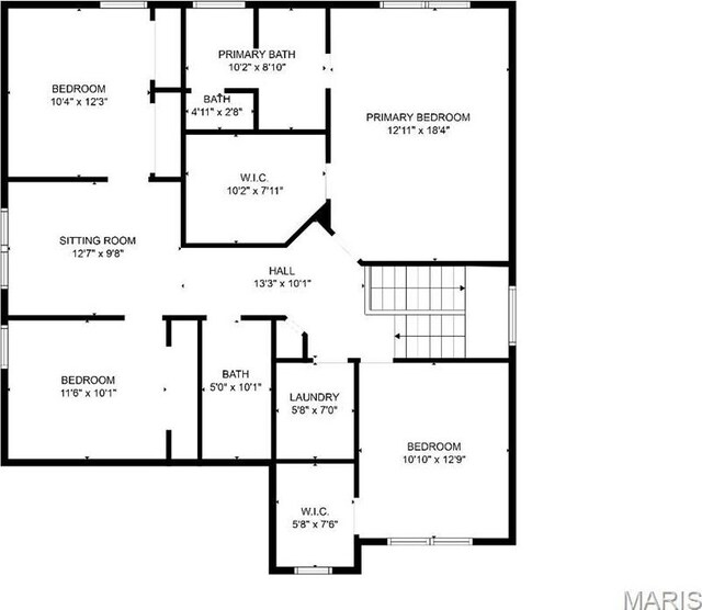 536 Edison Way, Wentzville, MO 63385 - room layout