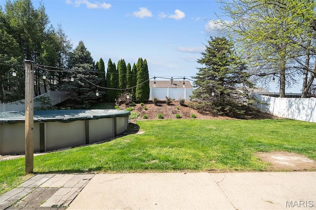 view of yard