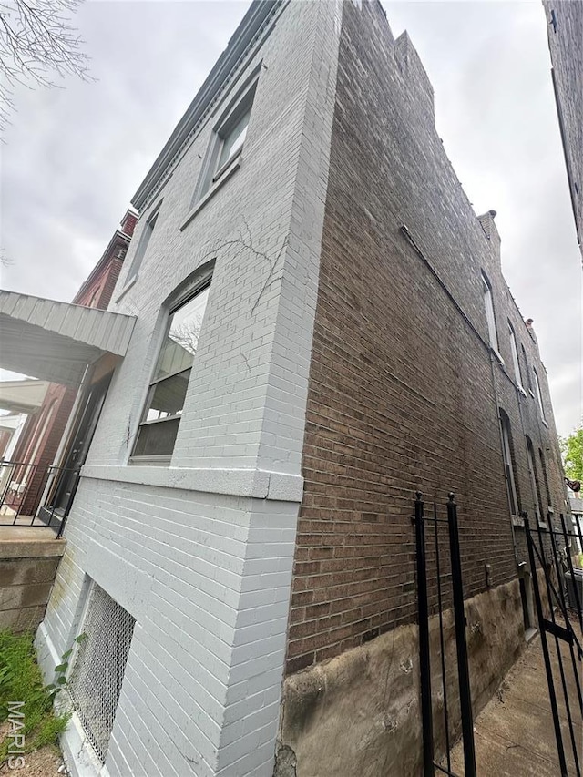4439 Oakland Ave, Saint Louis, MO 63110 - view of property exterior featuring brick siding