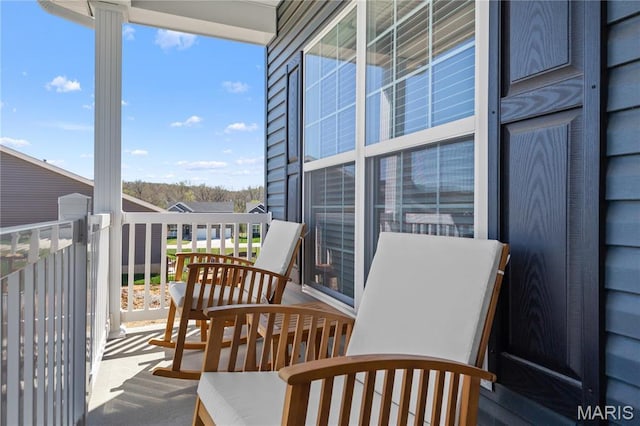 809 Colony Ridge Ct, Foristell, MO 63348 - balcony with a porch