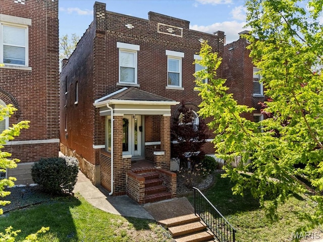 3884 Wyoming St, Saint Louis, MO 63116 - view of front facade featuring brick siding