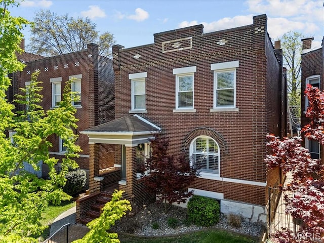 3884 Wyoming St, Saint Louis, MO 63116 - view of front of home featuring brick siding