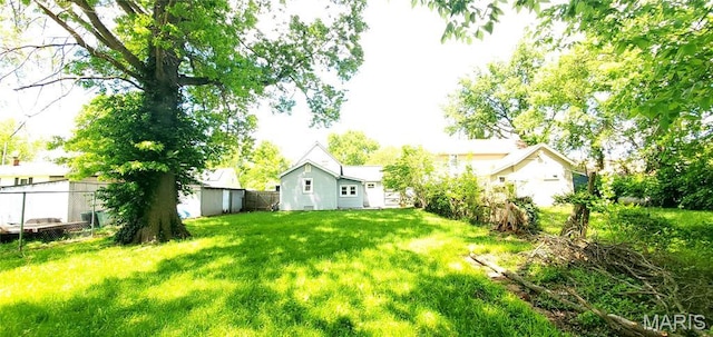 view of yard