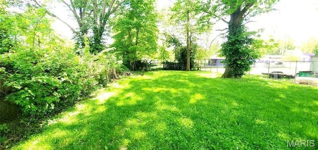 view of yard