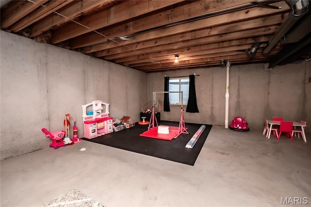 view of workout room
