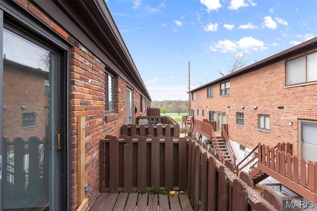 view of deck