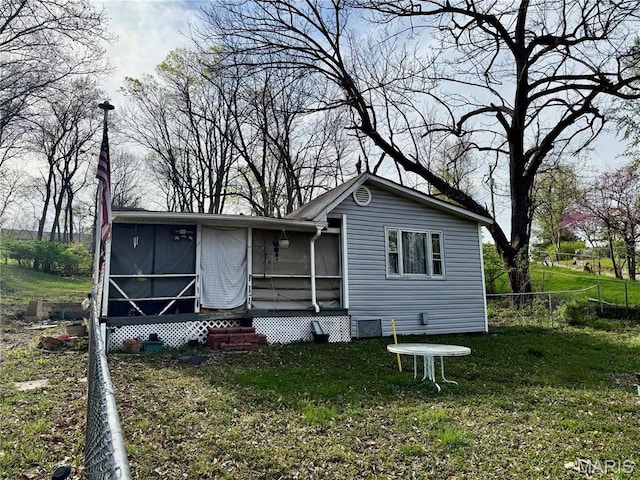 17 Labonte Dr, Saint Charles, MO 63304 - view of front facade featuring a sunroom