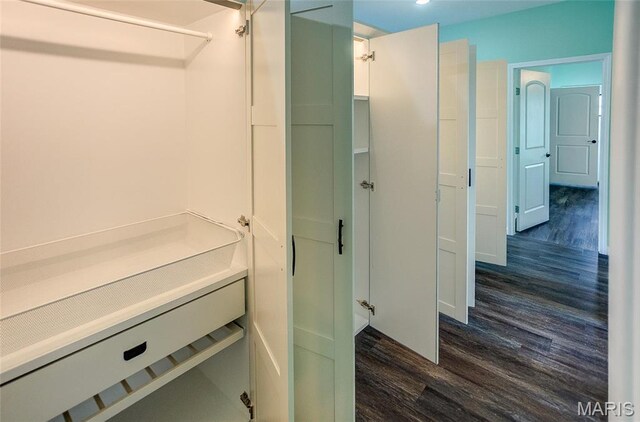731 Dugger St, Bethalto, IL 62010 - bathroom featuring wood finished floors