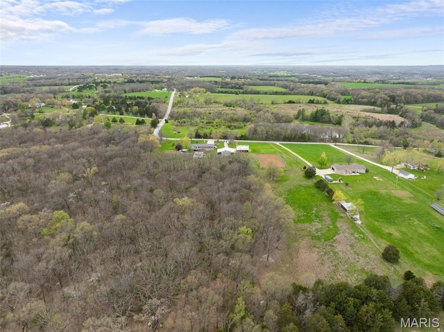 view of property location featuring rural landscape
