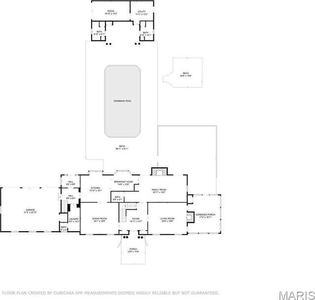 21 Log Cabin Dr, Saint Louis, MO 63124 - room layout