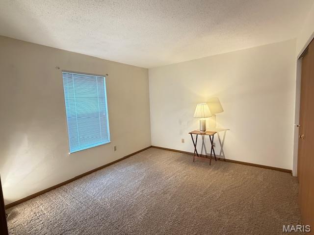 31 Berview Cir Unit H, Saint Louis, MO 63129 - empty room with carpet and a textured ceiling