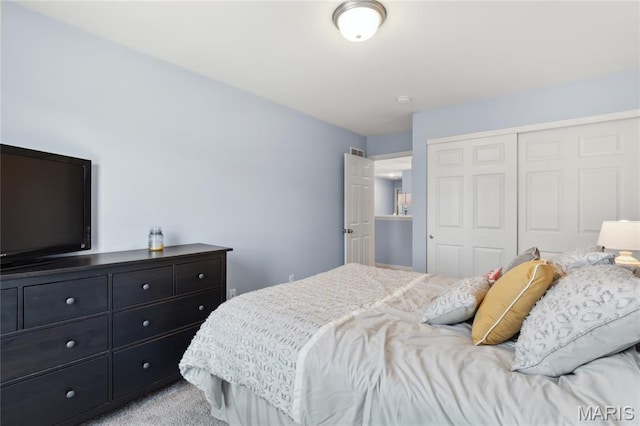 104 Tiber Way, Saint Charles, MO 63301 - bedroom with a closet and light carpet
