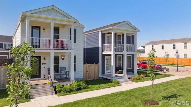 104 Tiber Way, Saint Charles, MO 63301 - neoclassical / greek revival house with a balcony and covered porch