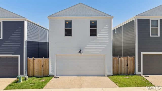 104 Tiber Way, Saint Charles, MO 63301 - view of front of house with an attached garage and driveway