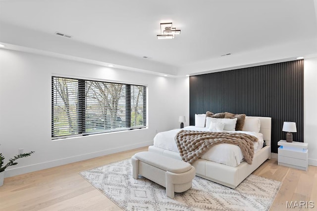 10010 Schuessler Rd, Saint Louis, MO 63128 - bedroom featuring baseboards, light wood-type flooring, and recessed lighting