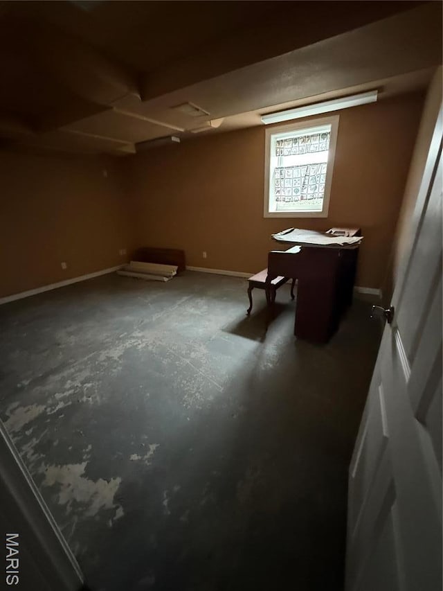 5920 County Rd 20, Belleview, MO 63623 - basement featuring baseboards
