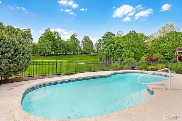 view of swimming pool